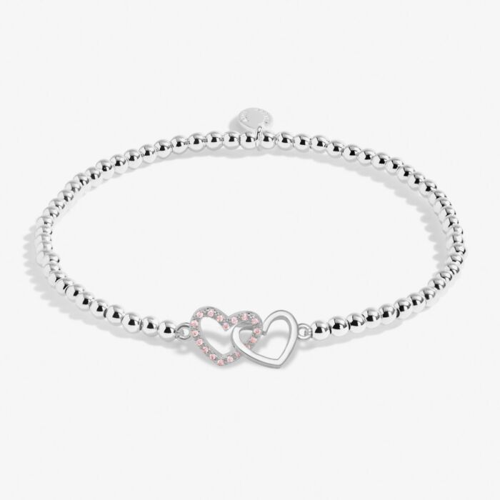Joma Jewellery A Little 'Beautiful Bestie' Bracelet In Silver Plating